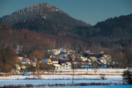 Zimowe okolice Wojanowa