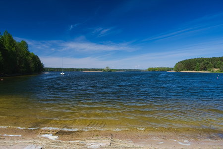 Jezioro Wdzydze z Wdzydz Tucholskich