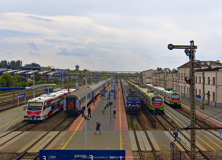 Stacja kolejowa w Białymstoku