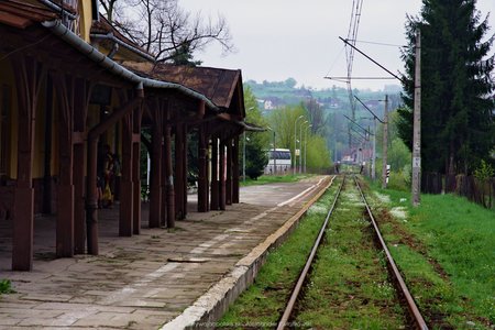 Stacja kolejowa w Rabce Zdrój