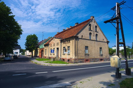Budynki w Boruji Kościelnej