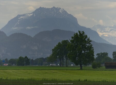 Góry niedaleko Dornbirn