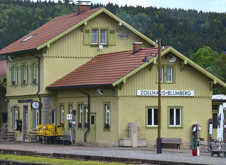 Stacja kolejowa w Blumberg