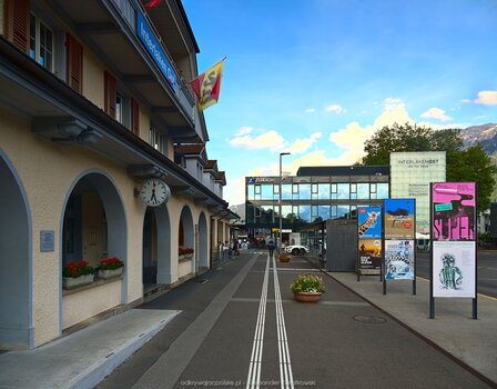 Interlaken dworzec wschodni
