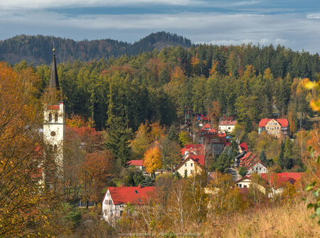 Widok na Jedlinę Zdrój