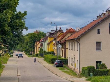 Ulica 1 Maja w Górowie Iławieckim