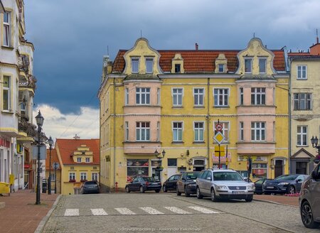 Król polskich dróg na rynku w Górowie Iławieckim