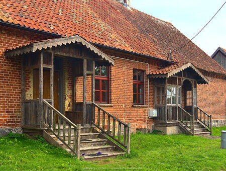 Stare domy w Widrynach