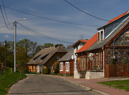 Centrum wsi Rakowo