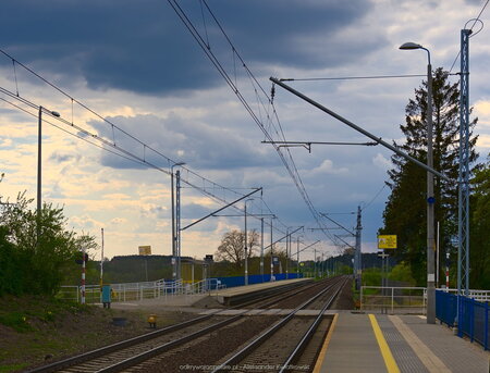Przystanek kolejowy w Jankowie Dolnym