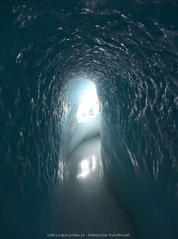Lodowy tunel